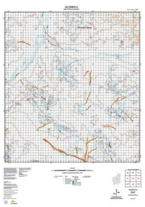 3347 Glenayle Topographic Map by Landgate (2015)