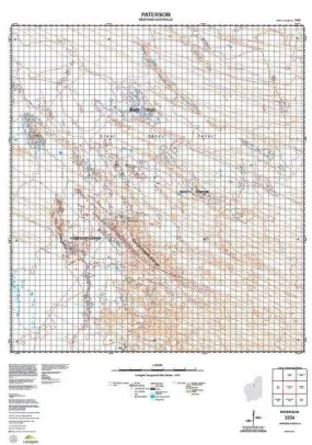 3354 Paterson Topographic Map by Landgate (2015)