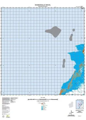 3363-4 Baskerville Shoal Topographic Map by Landgate (2015)