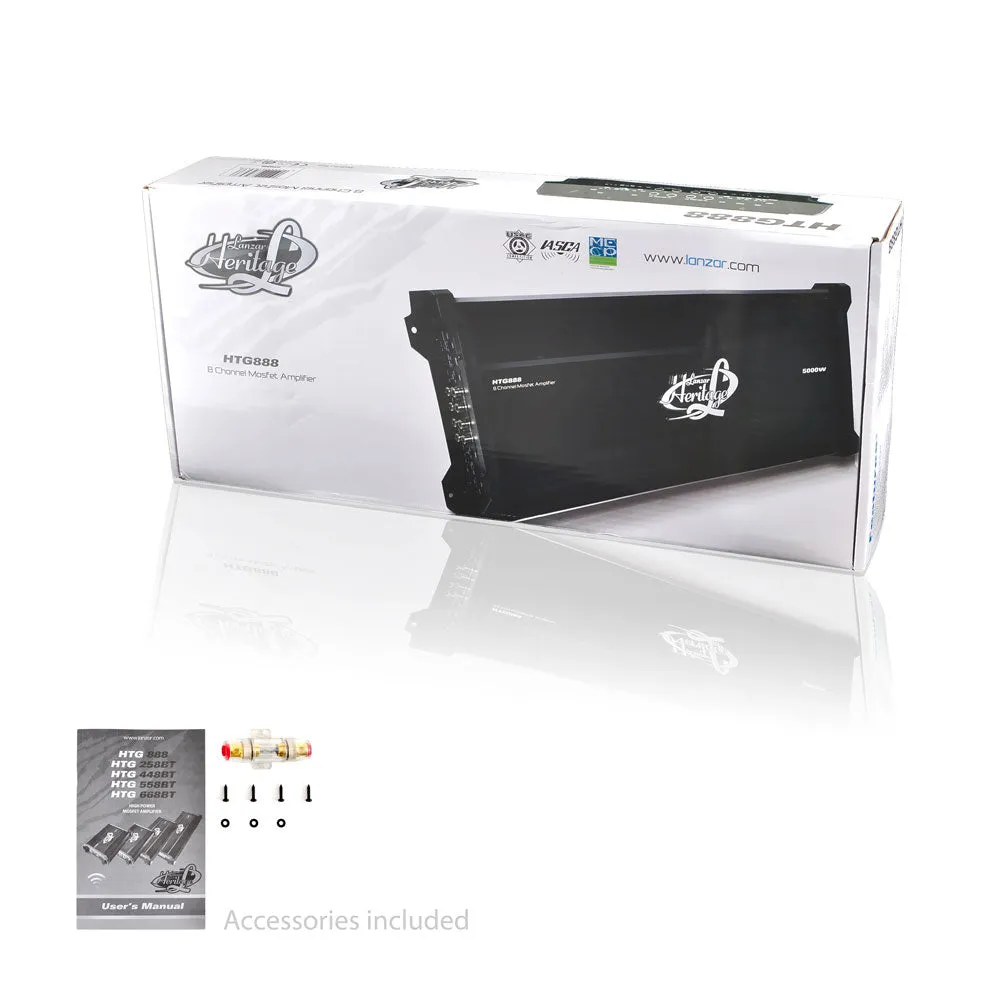 5000 Watt 8-Channel Mosfet Amplifier
