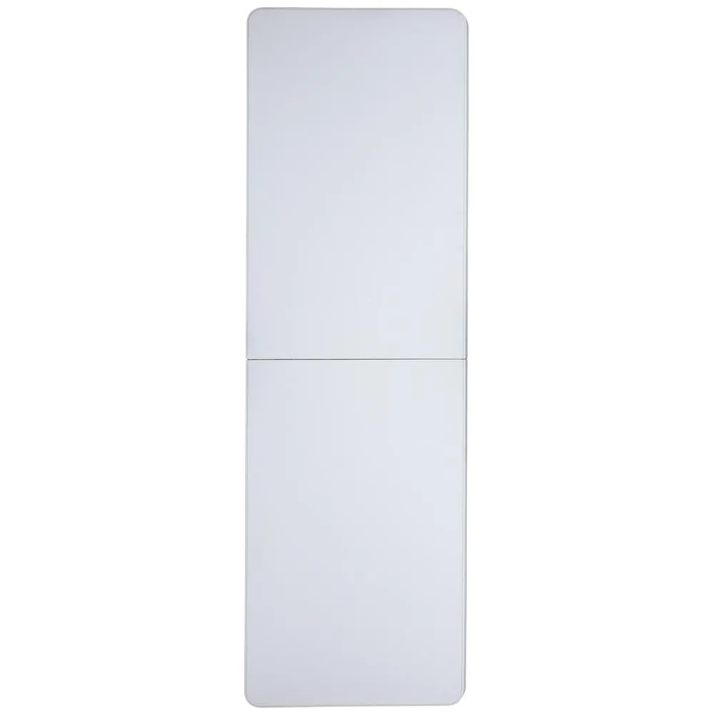 8-Foot Height Adjustable Granite White Plastic Folding Table By Flash Furniture