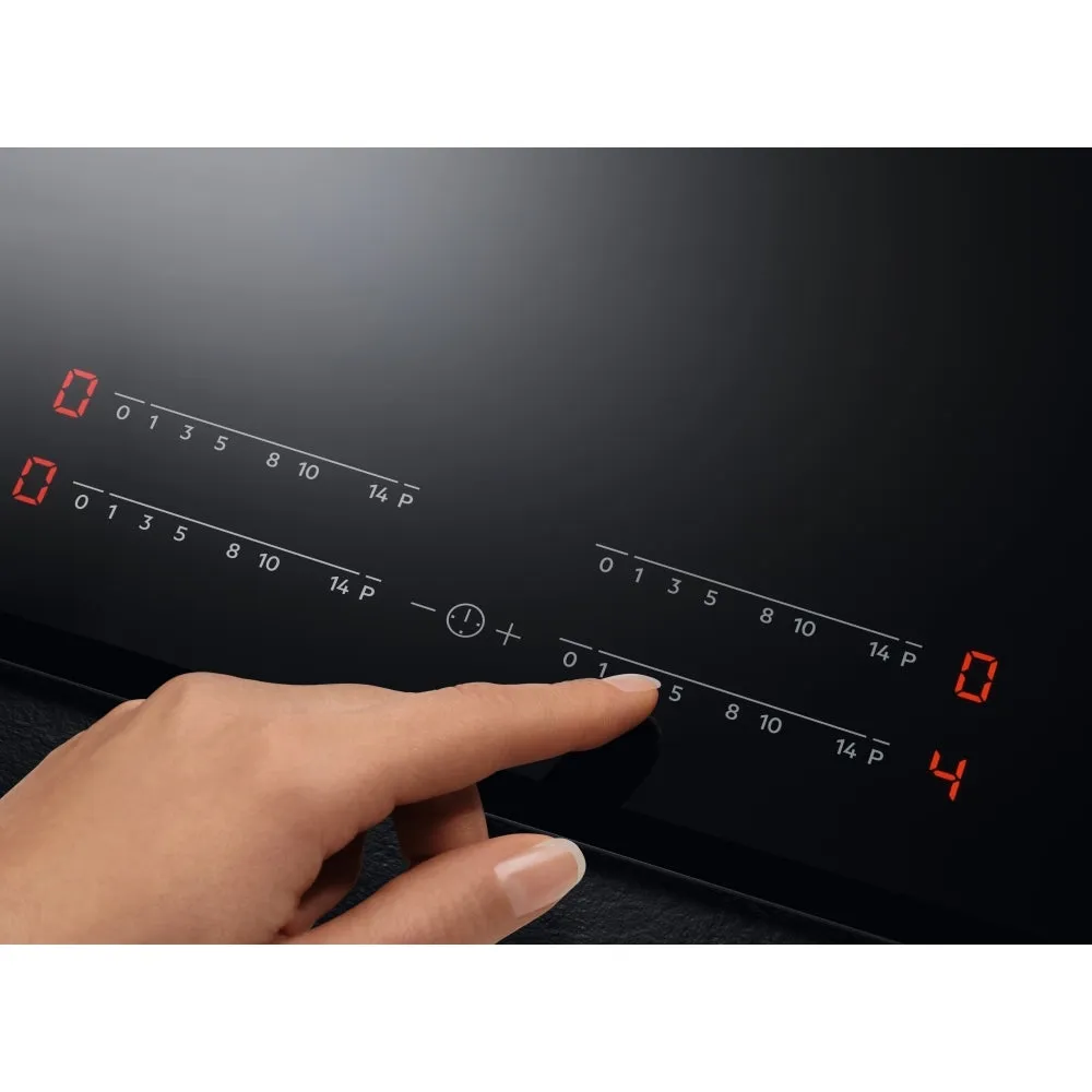 AEG IKX84443CB 80cm Wide 4 Zone Induction Hob,Black