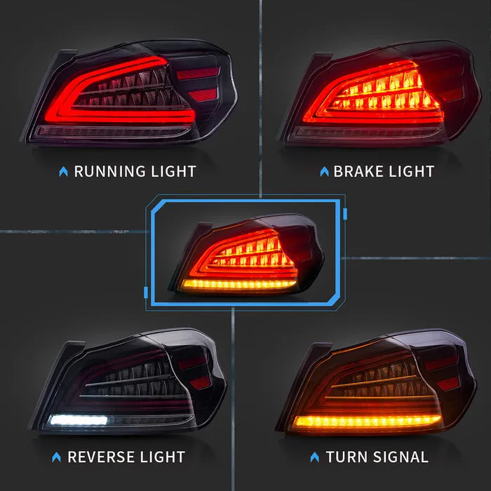 After LED Tail Lights for 2015-2021 Subaru WRX / WRX STI