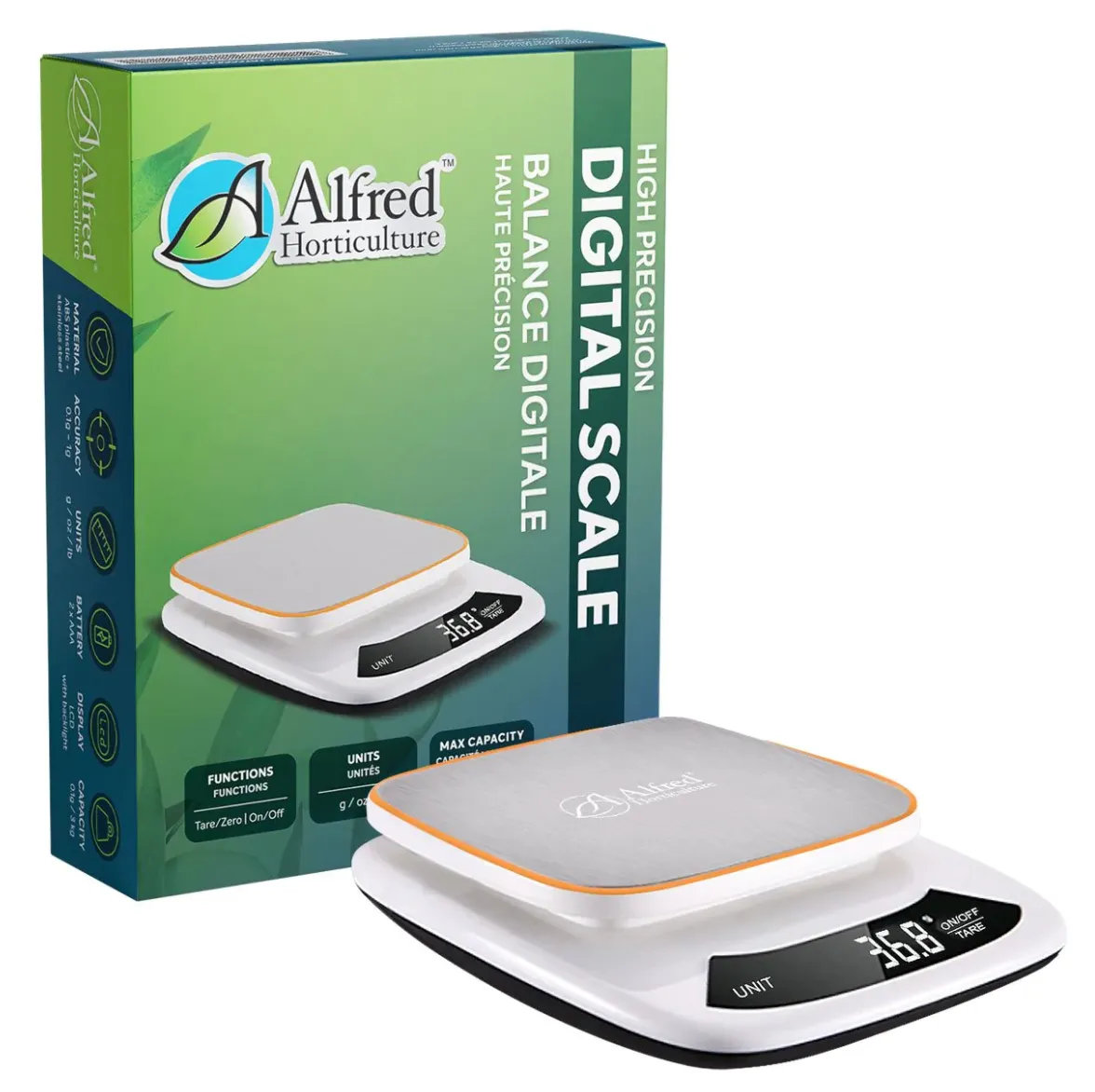 Alfred Precision Scale 3kg / 0.1grm