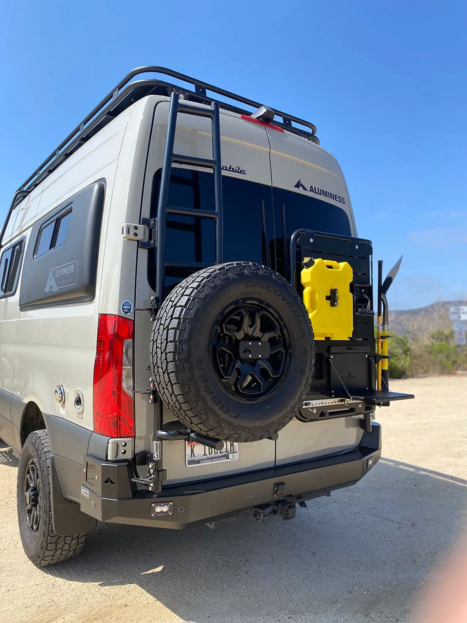 Aluminess Rear Door Ladder Combo – Sprinter 2019  VS30