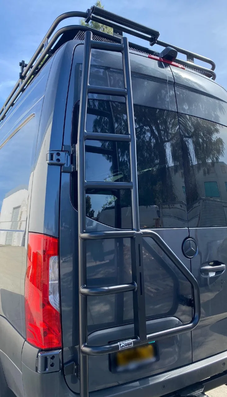Aluminess Rear Door Ladder Combo – Sprinter 2019  VS30