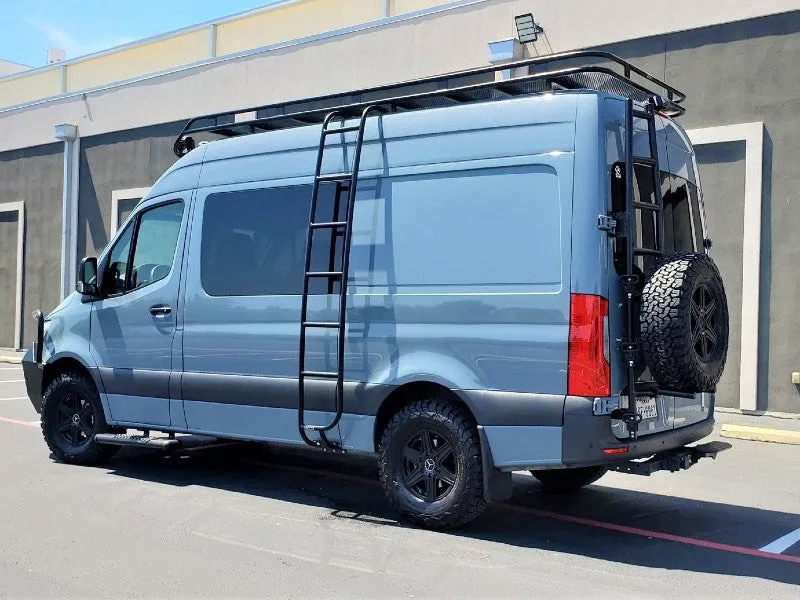 Aluminess Rear Door Ladder Combo – Sprinter 2019  VS30