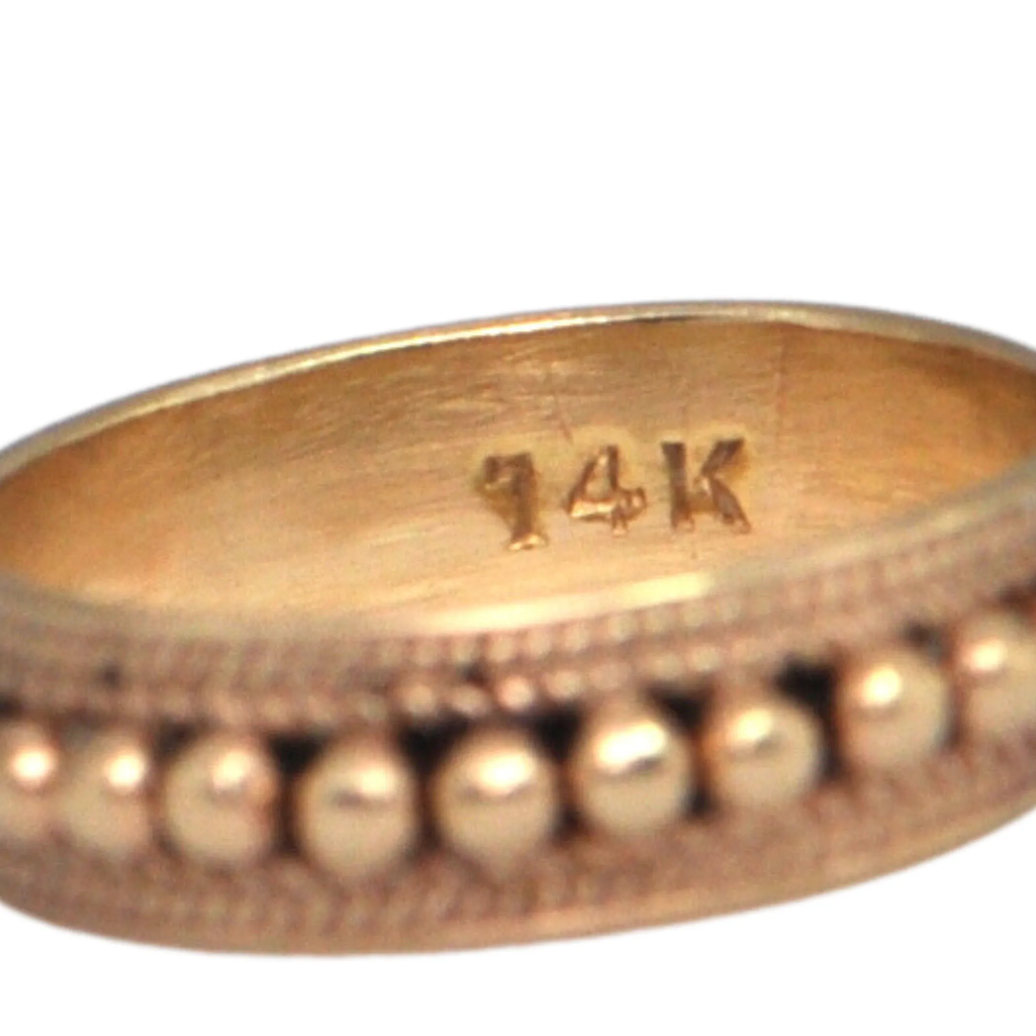 Antique 14K Gold Band