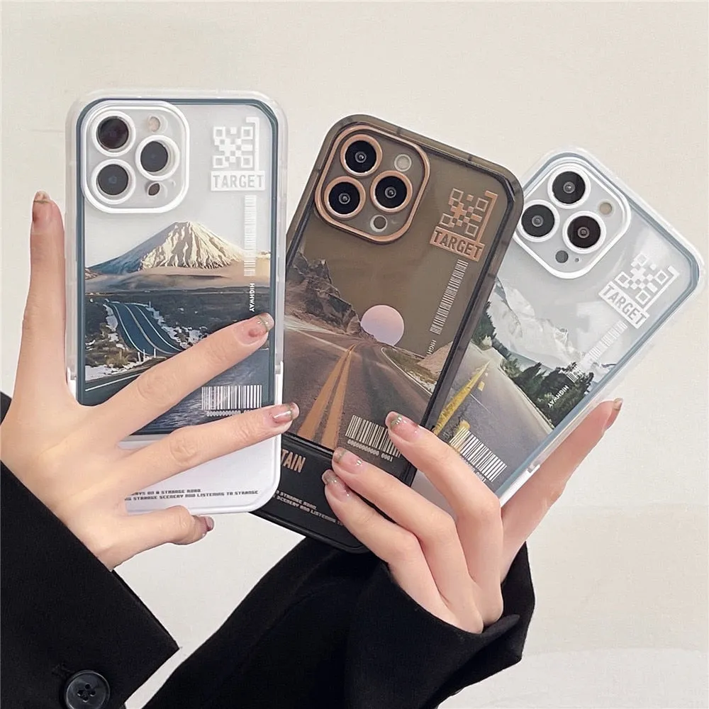 Anymob iPhone Boarding Pass Invisible Wristband Bracket Phone Case Silicon Cover