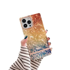 Anymob iPhone Flame Electroplated Vintage Case Soft Silicone Shockproof Phone Cover