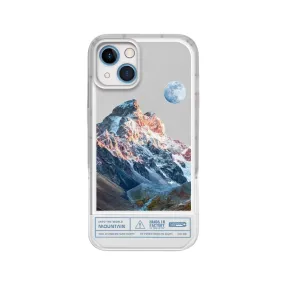 Anymob iPhone Mountain Range Invisible Wristband Bracket Phone Case Silicon Cover