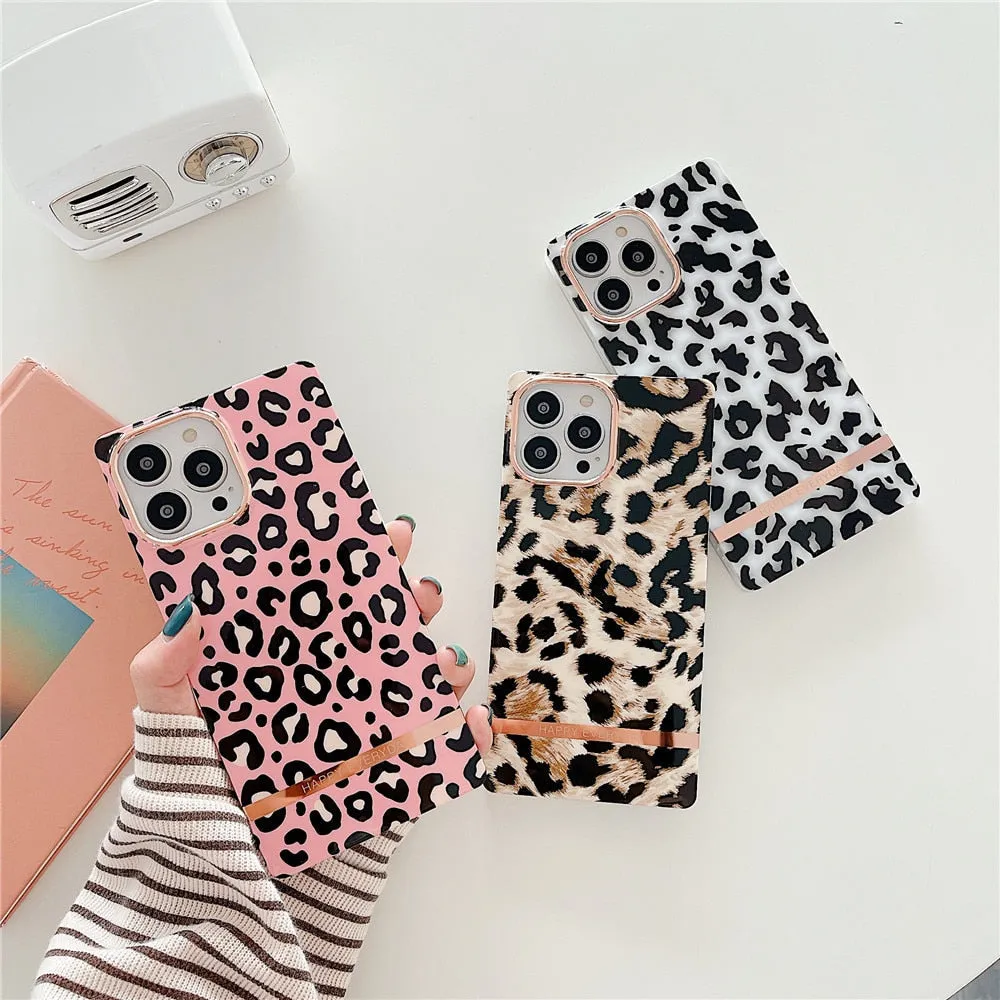 Anymob iPhone White Floral Electroplated Vintage Case Soft Silicone Shockproof Phone Cover
