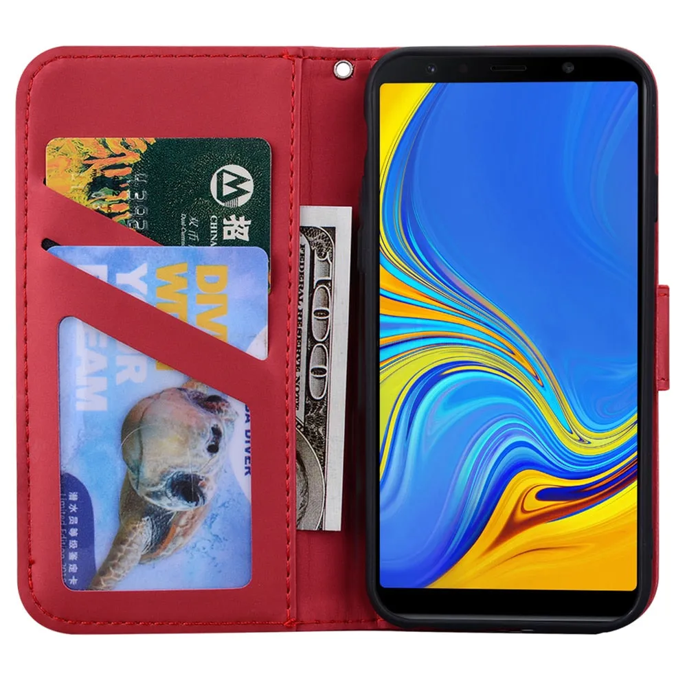 Anymob Samsung Gray Otter Phone Case Back Cover Leather Phone Protection
