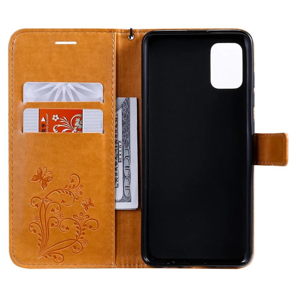 Anymob Samsung Red Flip Leather Case Back Cover Wallet Phone Shell