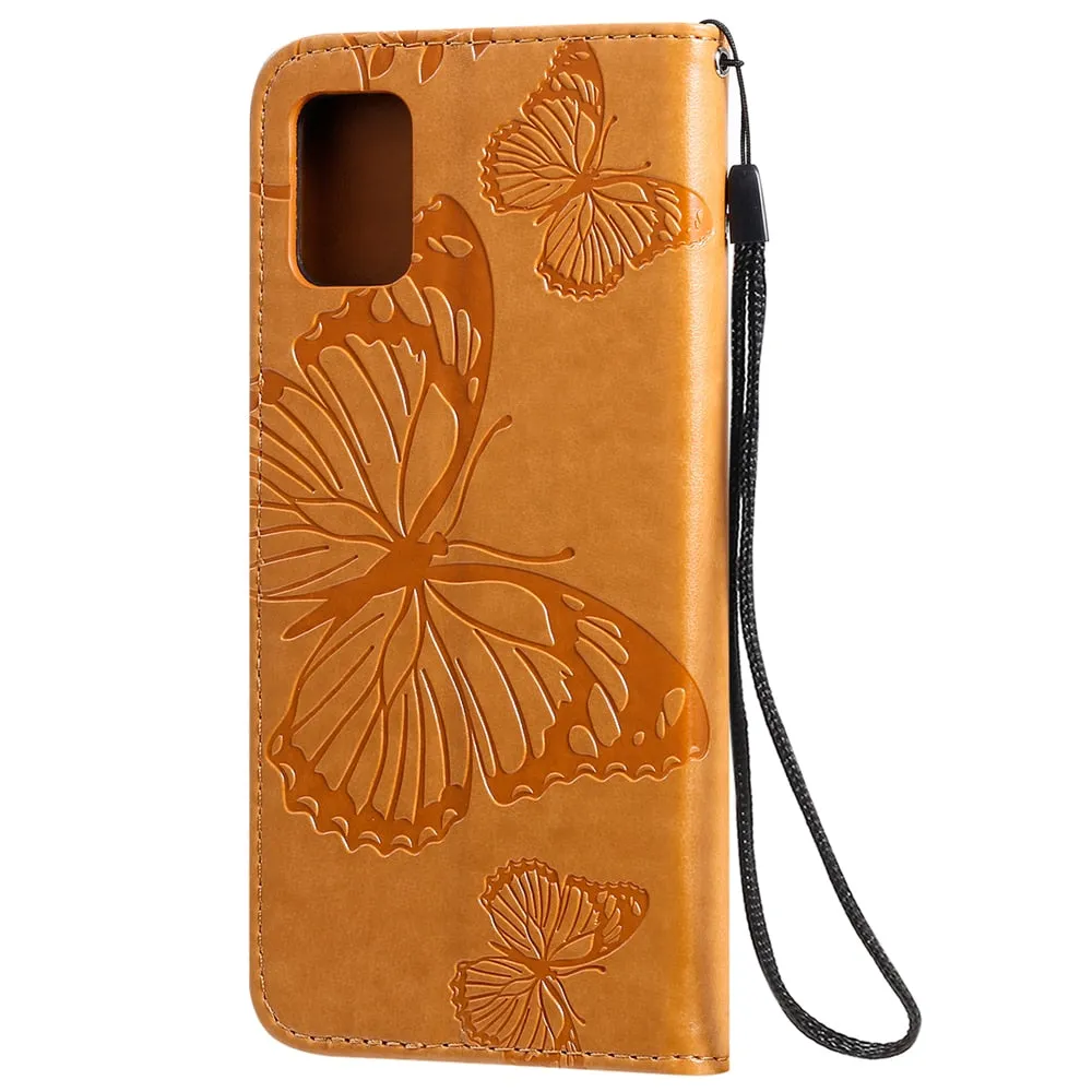 Anymob Samsung Red Flip Leather Case Back Cover Wallet Phone Shell