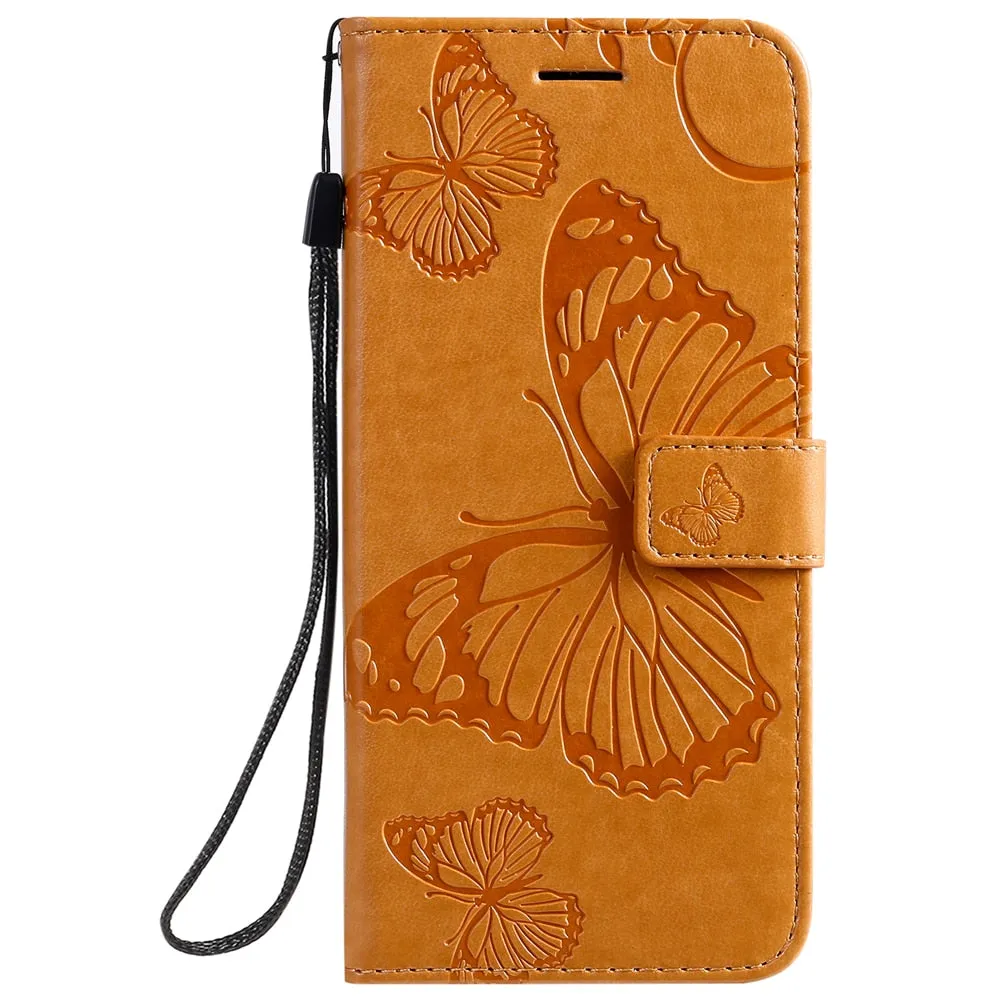 Anymob Samsung Red Flip Leather Case Back Cover Wallet Phone Shell
