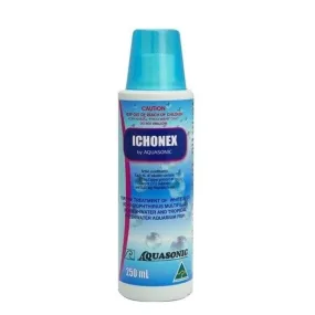Aquasonic Ichonex - White Spot & Velvet Treatment (Freshwater - Copper Sulphate & Malachite Green)