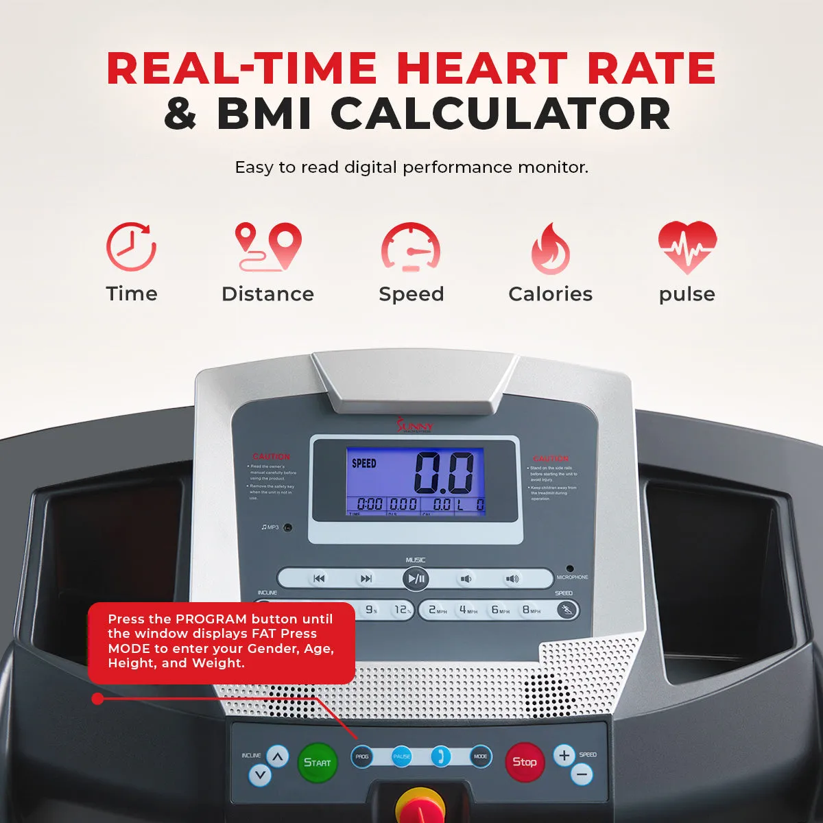 Auto Incline Treadmill with Speakers, Bluetooth, Phone Function