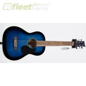 Beaver Creek BCTD601BB  3/4 size Acoustic Guitar - Blueburst