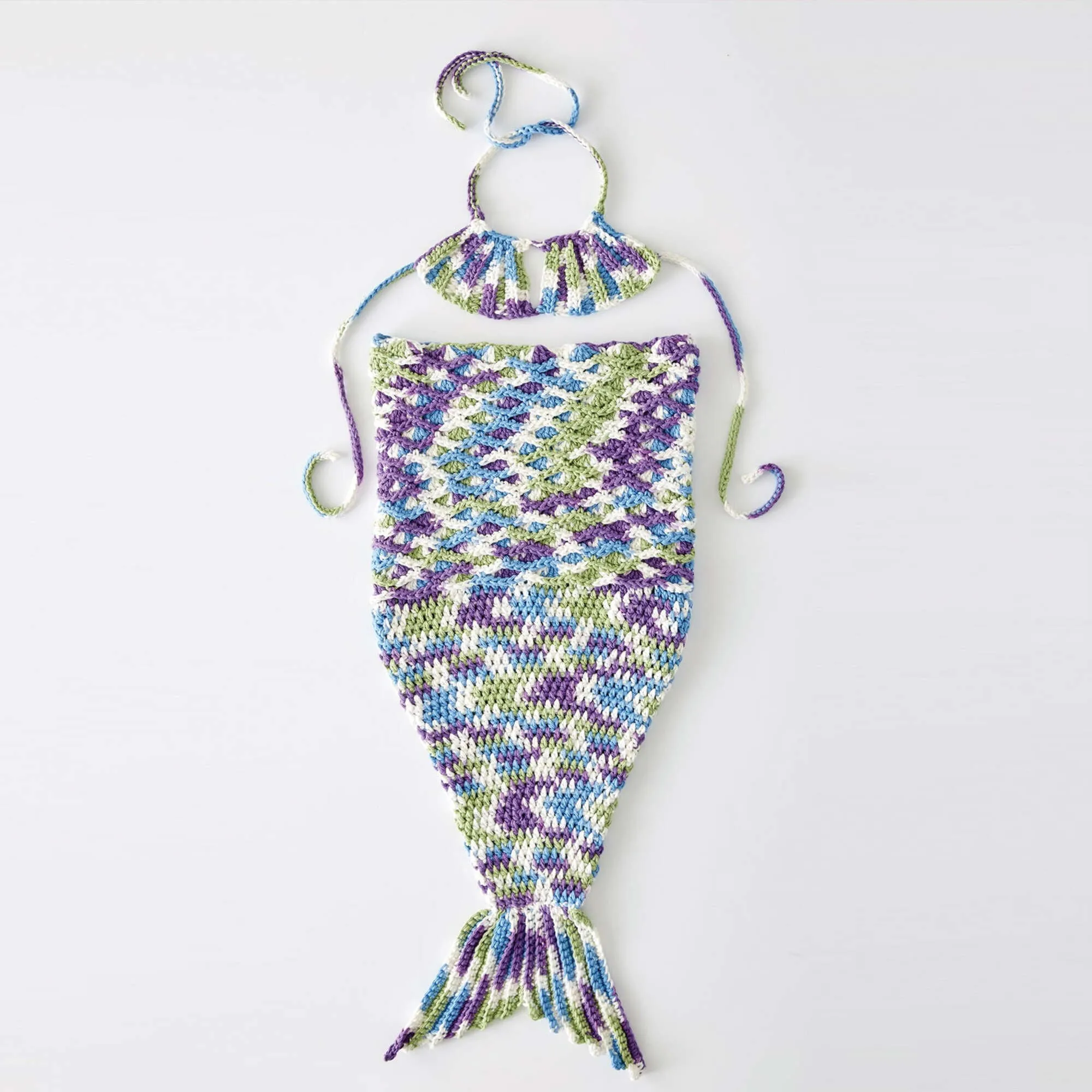 Bernat Wee Mermaid Crochet Costume