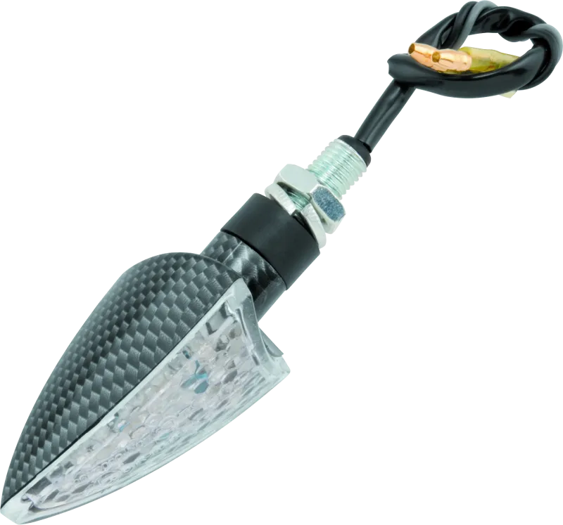 BikeMaster LED Spear Pair Carbon