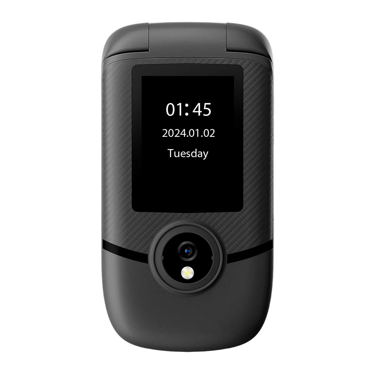 Blackview N2000 Flip 2.8" 1.77" Display Unisoc T107 1500mAh Dual SIM 4G Cell Phone