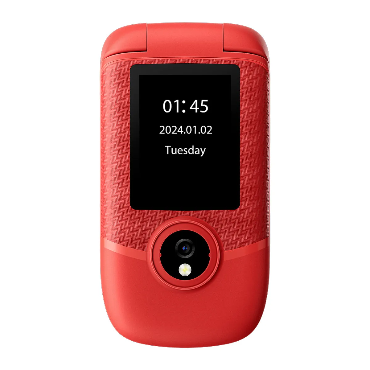Blackview N2000 Flip 2.8" 1.77" Display Unisoc T107 1500mAh Dual SIM 4G Cell Phone