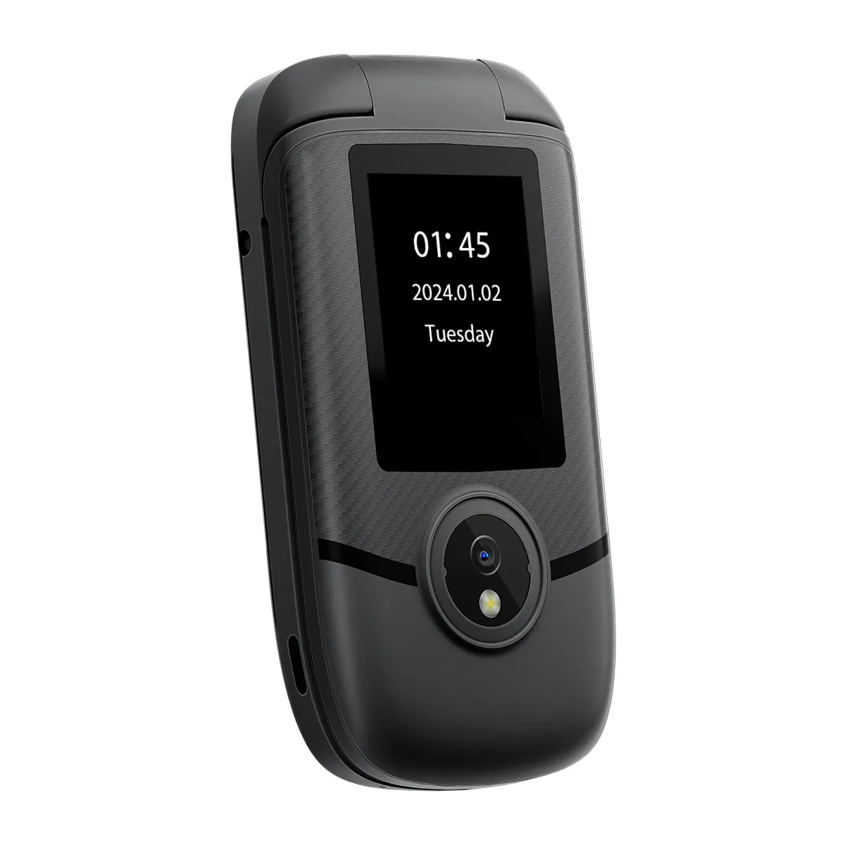 Blackview N2000 Flip 2.8" 1.77" Display Unisoc T107 1500mAh Dual SIM 4G Cell Phone