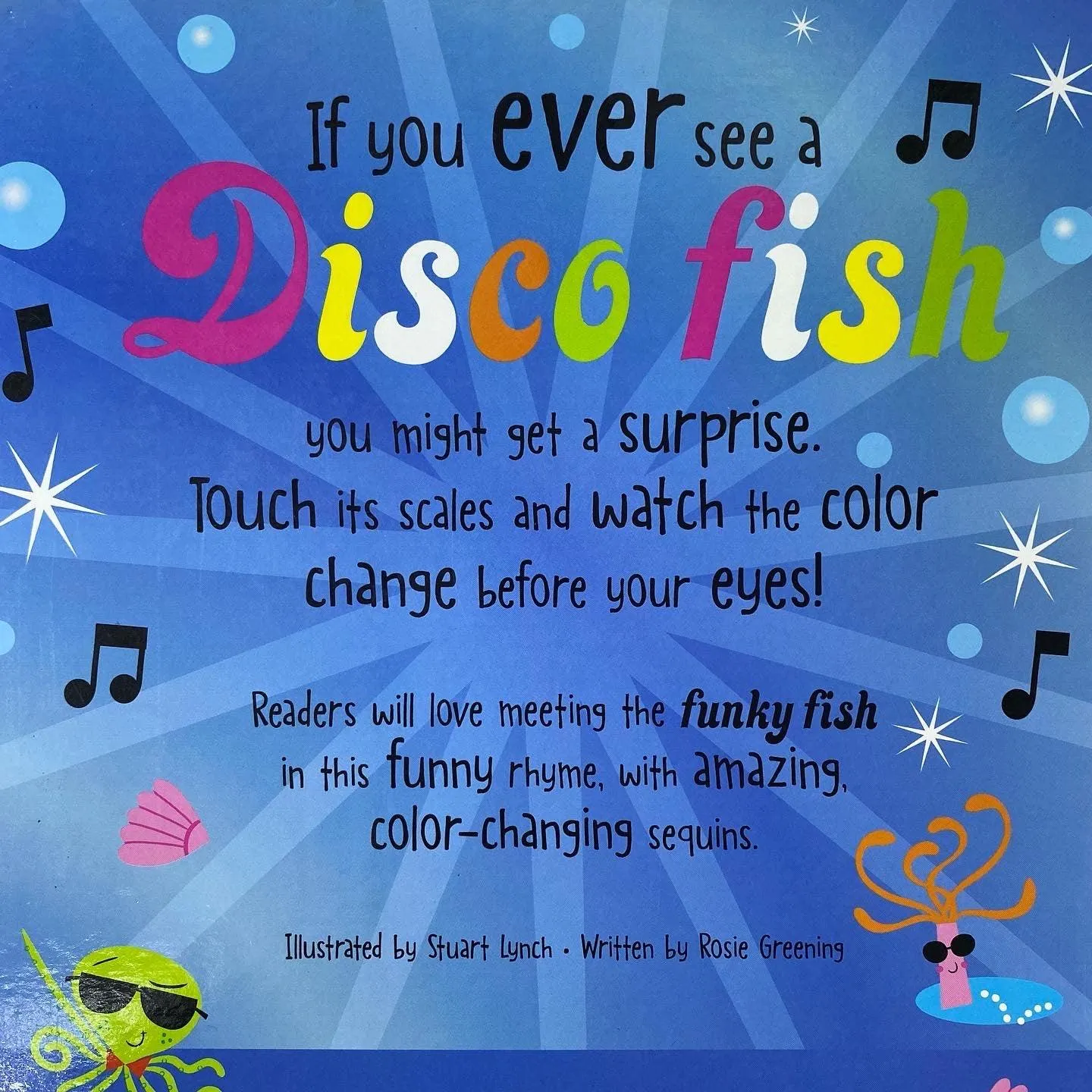 Board Book If You Ever See a Disco Fish