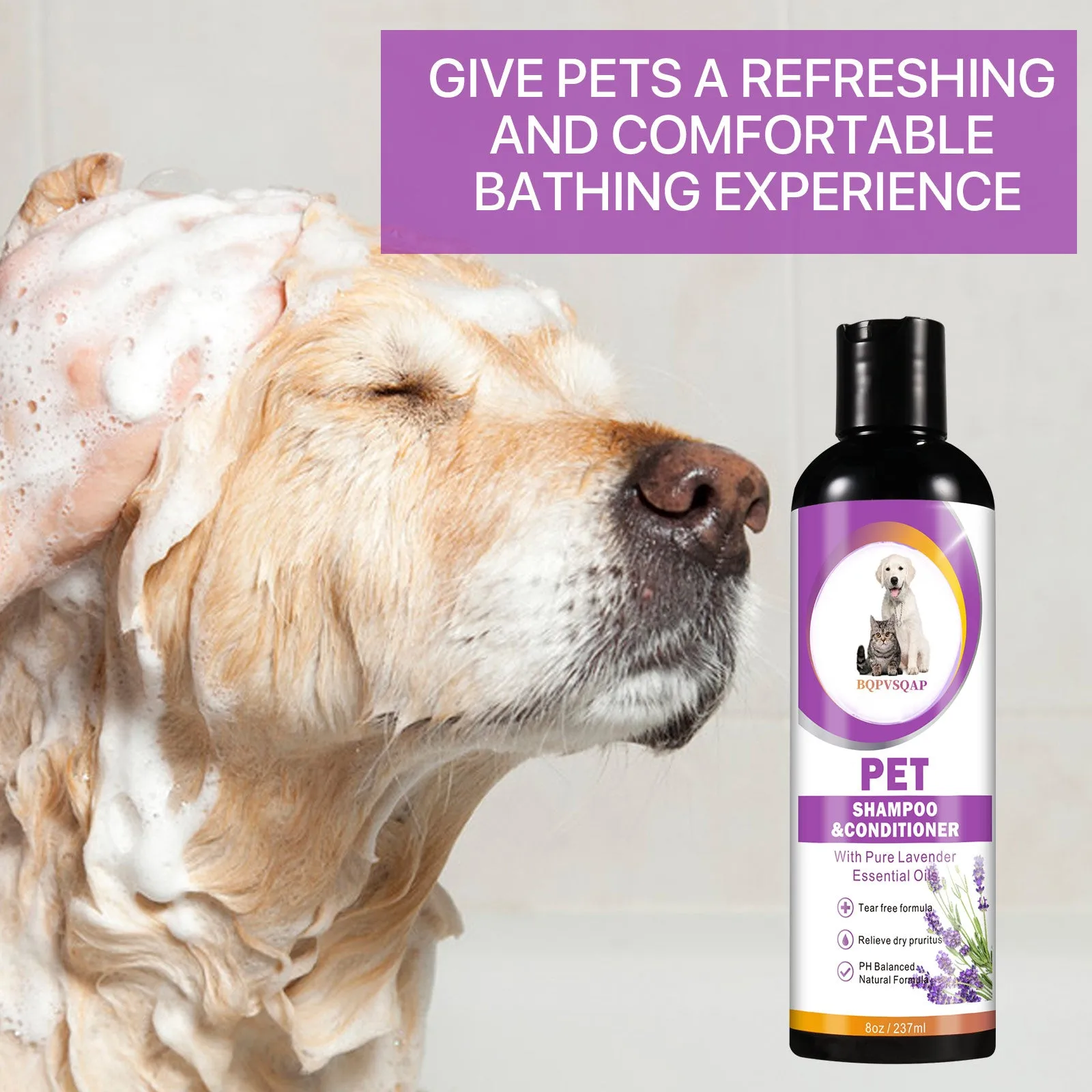 BQPVSQAP Pet Shampoo