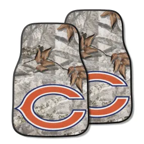 Chicago Bears Camo Front Carpet Car Mat Set - 2 Pieces