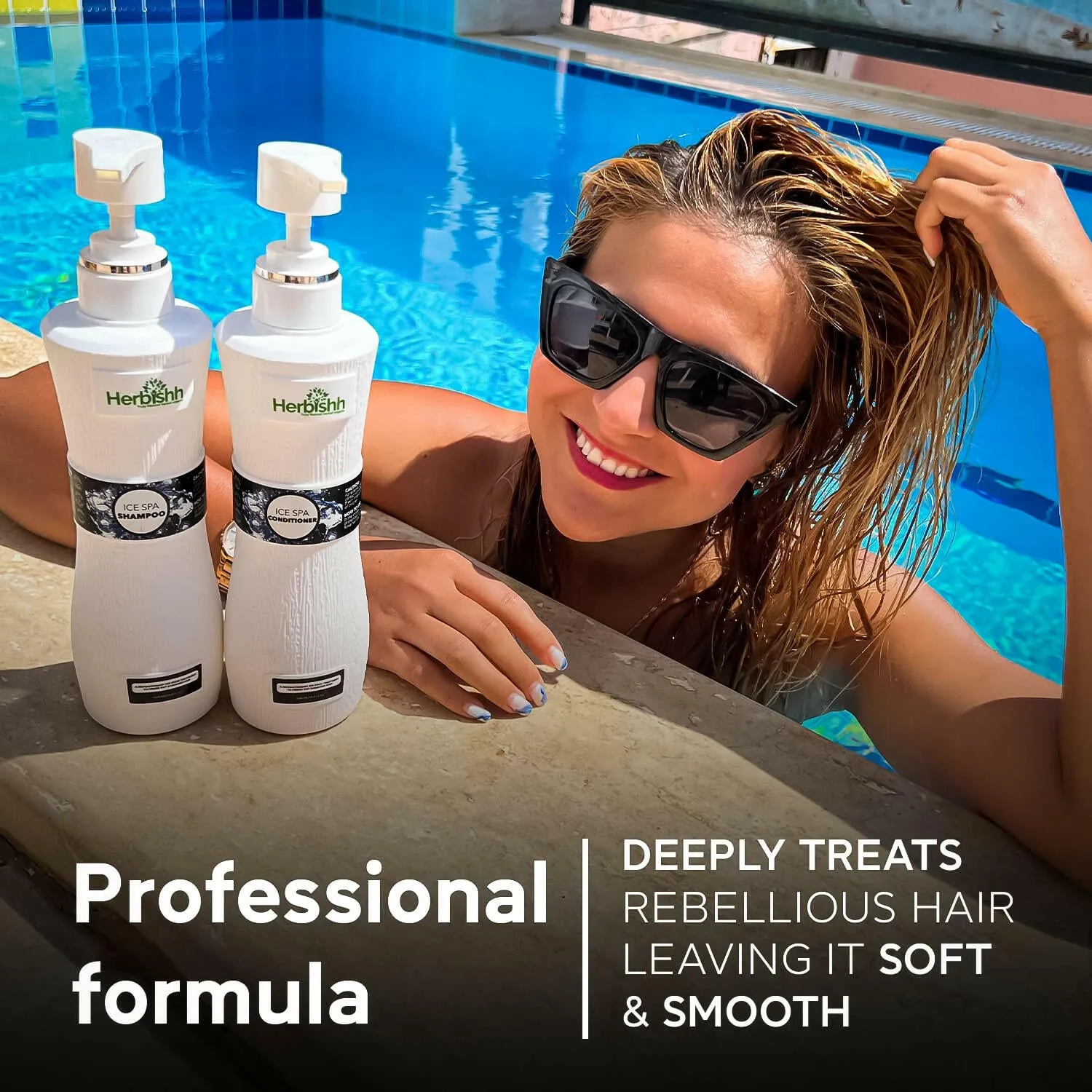 Combo: Color Shampoo, Argan Oil, and Ice Spa Shampoo - Herbishh