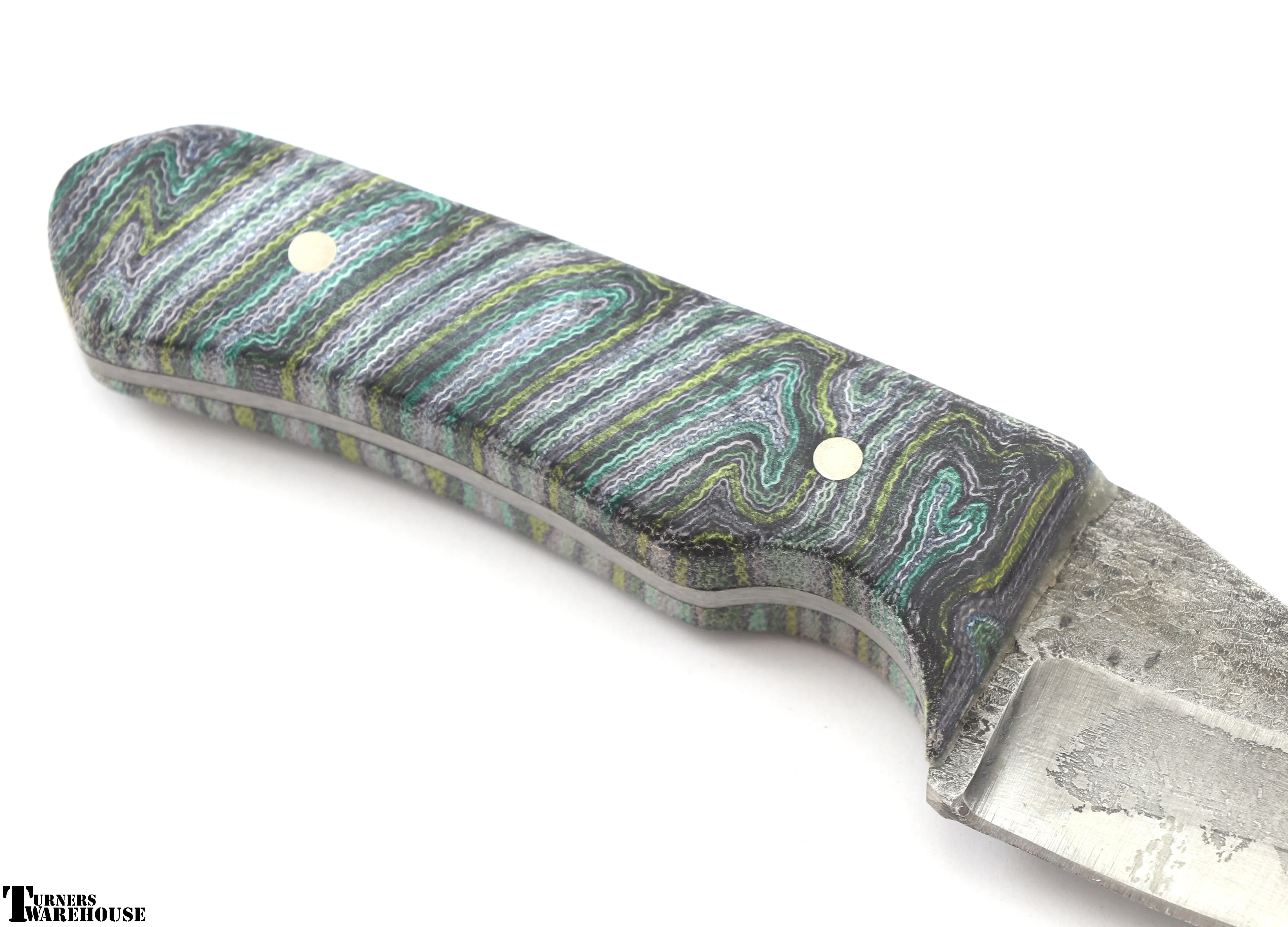 Crazy Layered Micarta Knife Scales
