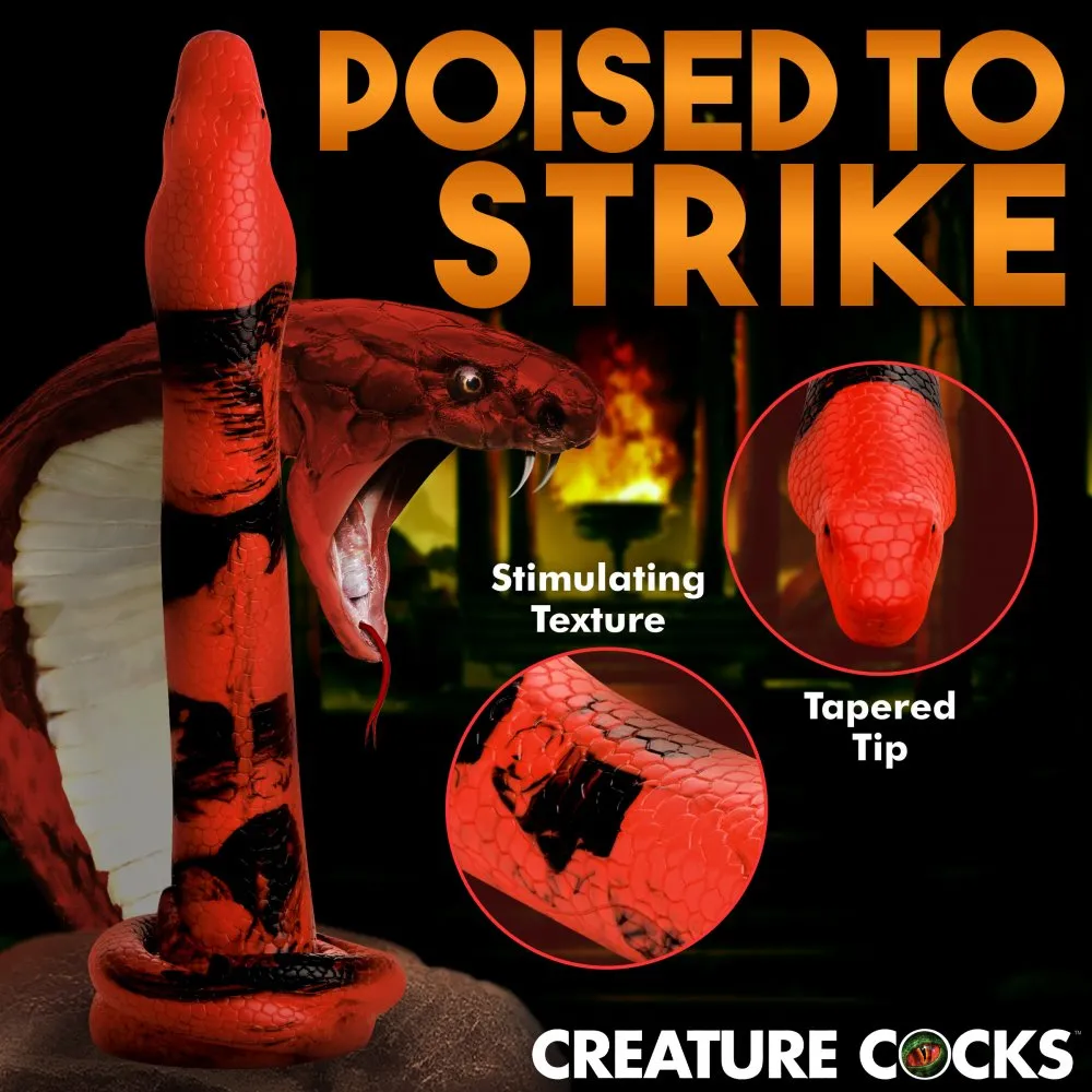 Creature Cocks King Cobra Long Silicone Dildo