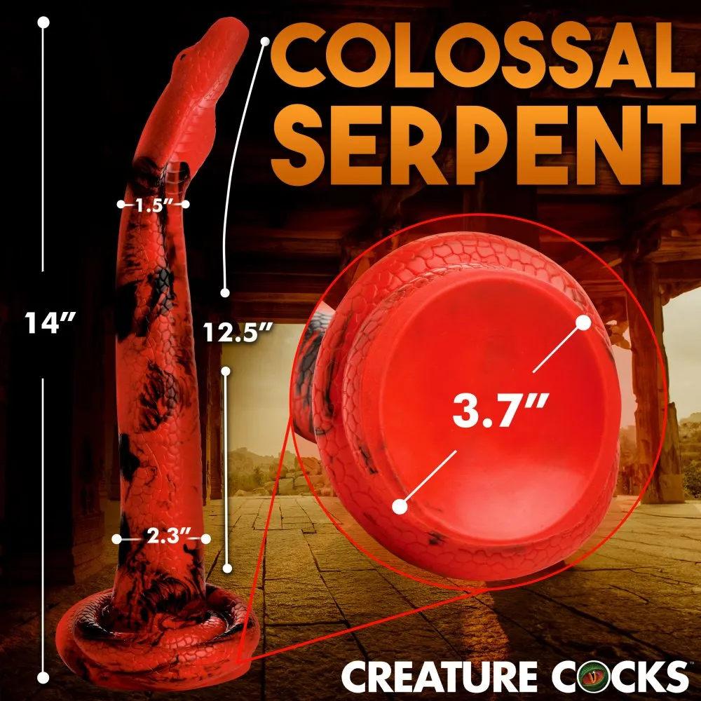 Creature Cocks King Cobra Long Silicone Dildo