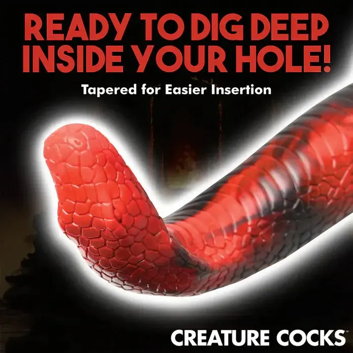 Creature Cocks King Cobra Silicone Dildo