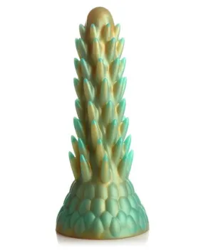 Creature Cocks - Stegosaurus Spiky Reptile Silicone Dildo - 7.6in
