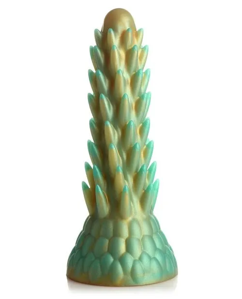 Creature Cocks - Stegosaurus Spiky Reptile Silicone Dildo - 7.6in