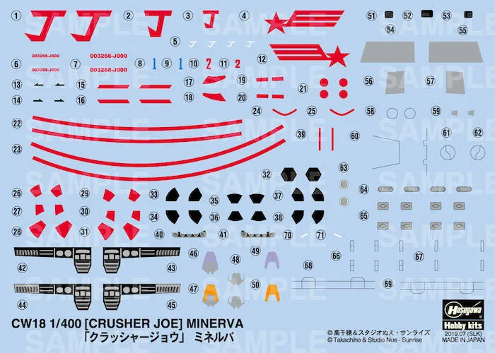 Crusher Joe Minerva 1/400