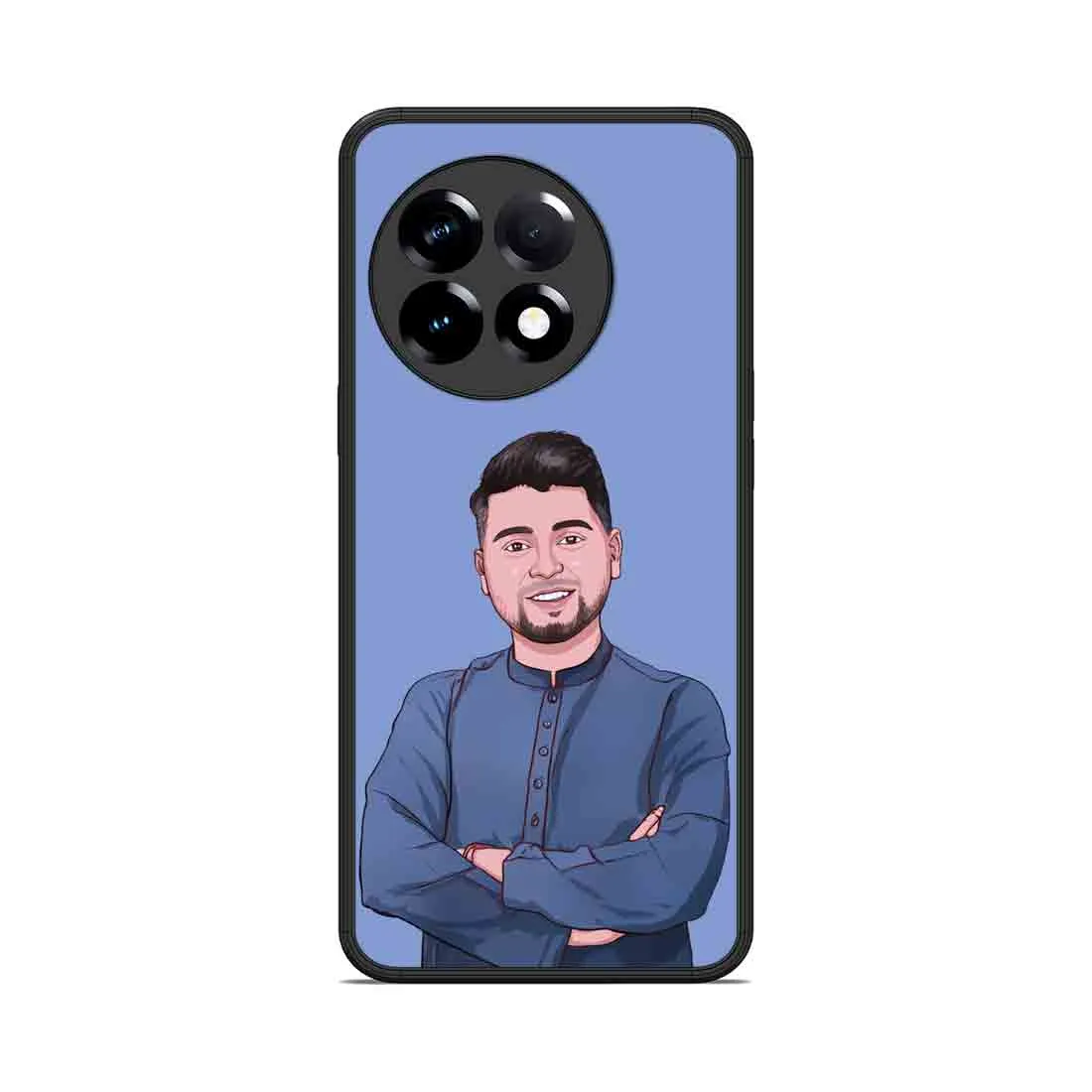 Customized One Plus 11R Covers with Photo Designer Back Cover - Cartoonify From Photo