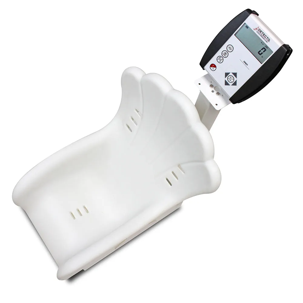 Detecto Digital Pediatric Scale with Inclined Chair Seat