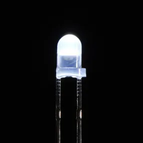 Diffused White 3mm LED (25 pack)