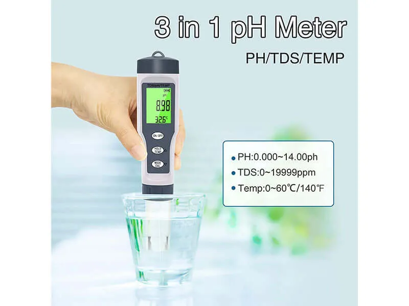 Digital pH Meter - TDS Tester