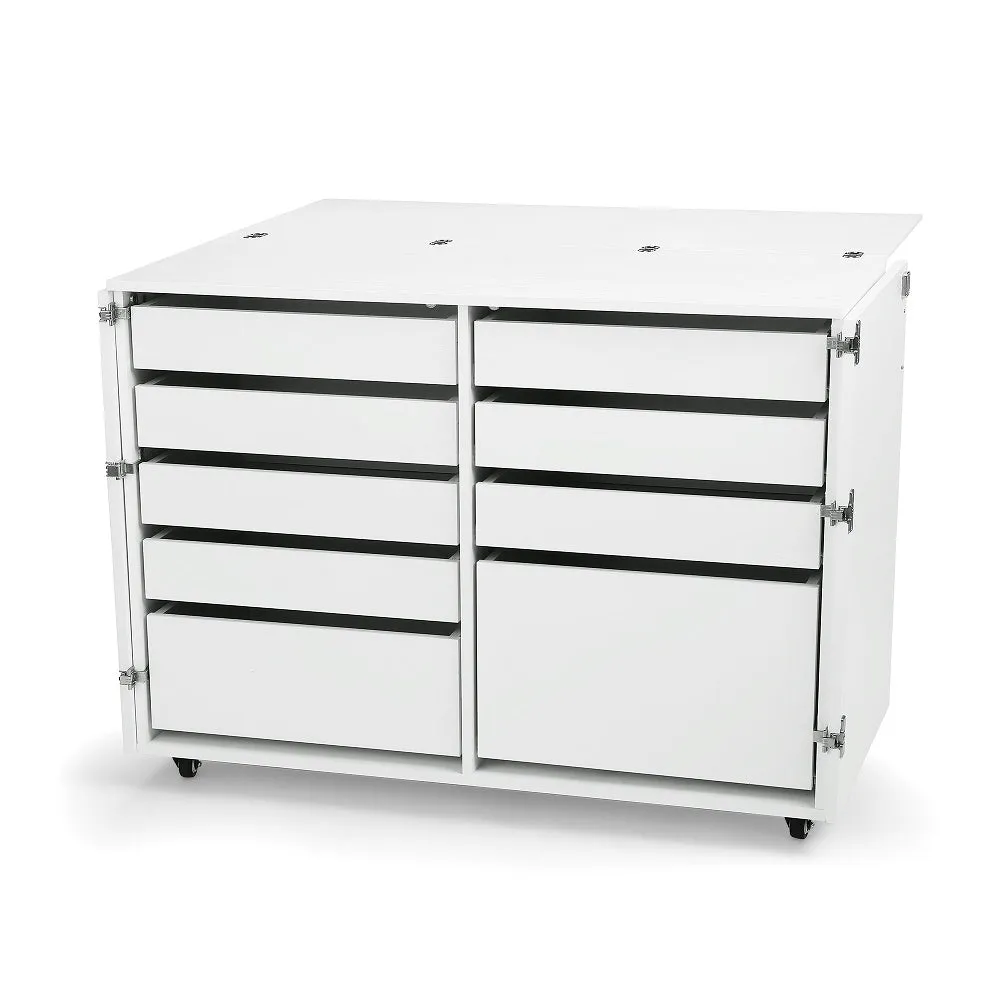Dingo Craft Storage Cabinet & Fold Out Fabric Cutting Table