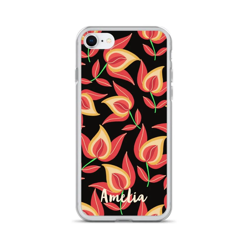 Dusky Charm iPhone® Clear Case