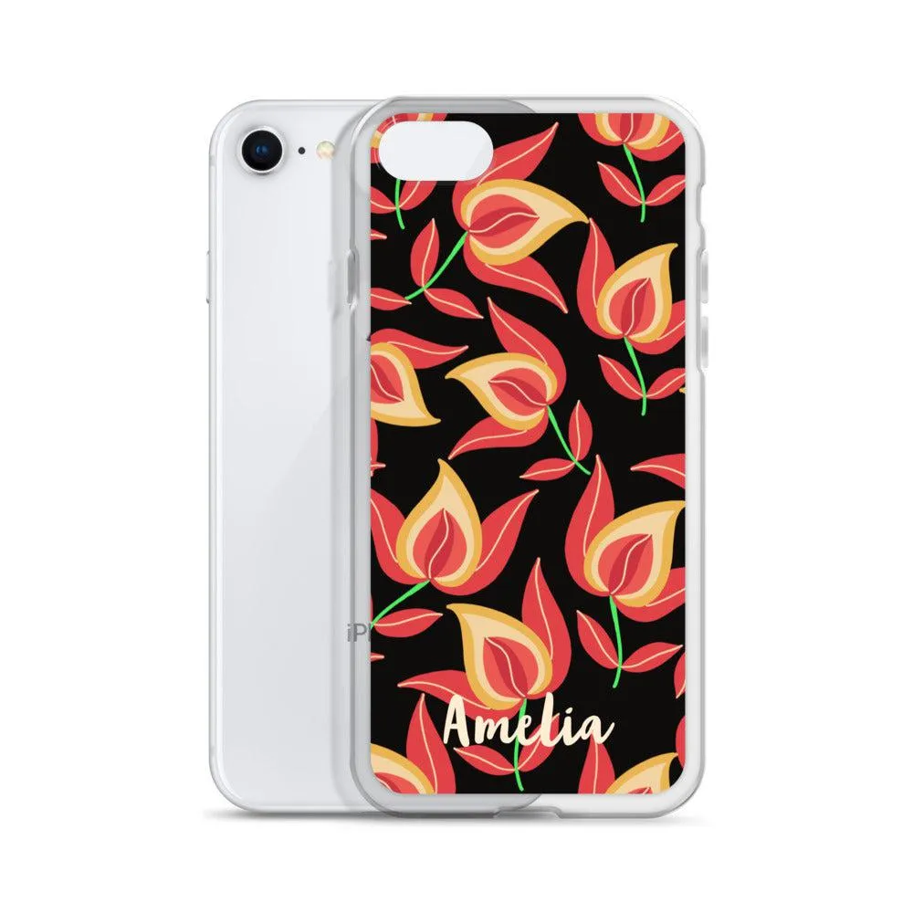 Dusky Charm iPhone® Clear Case