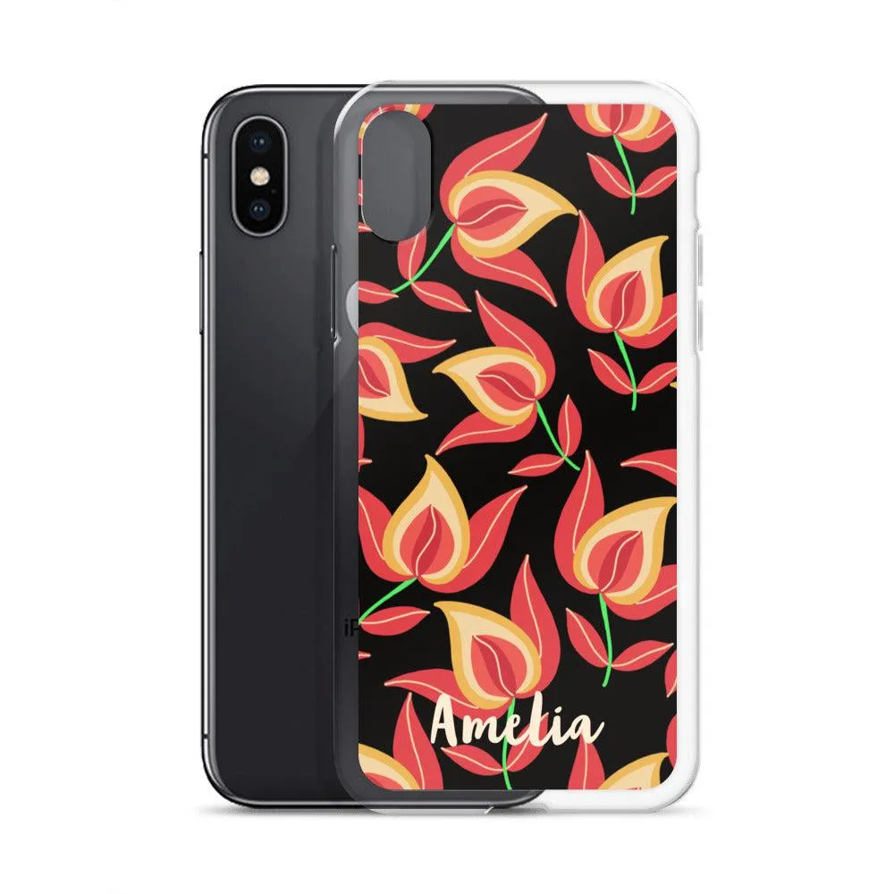 Dusky Charm iPhone® Clear Case