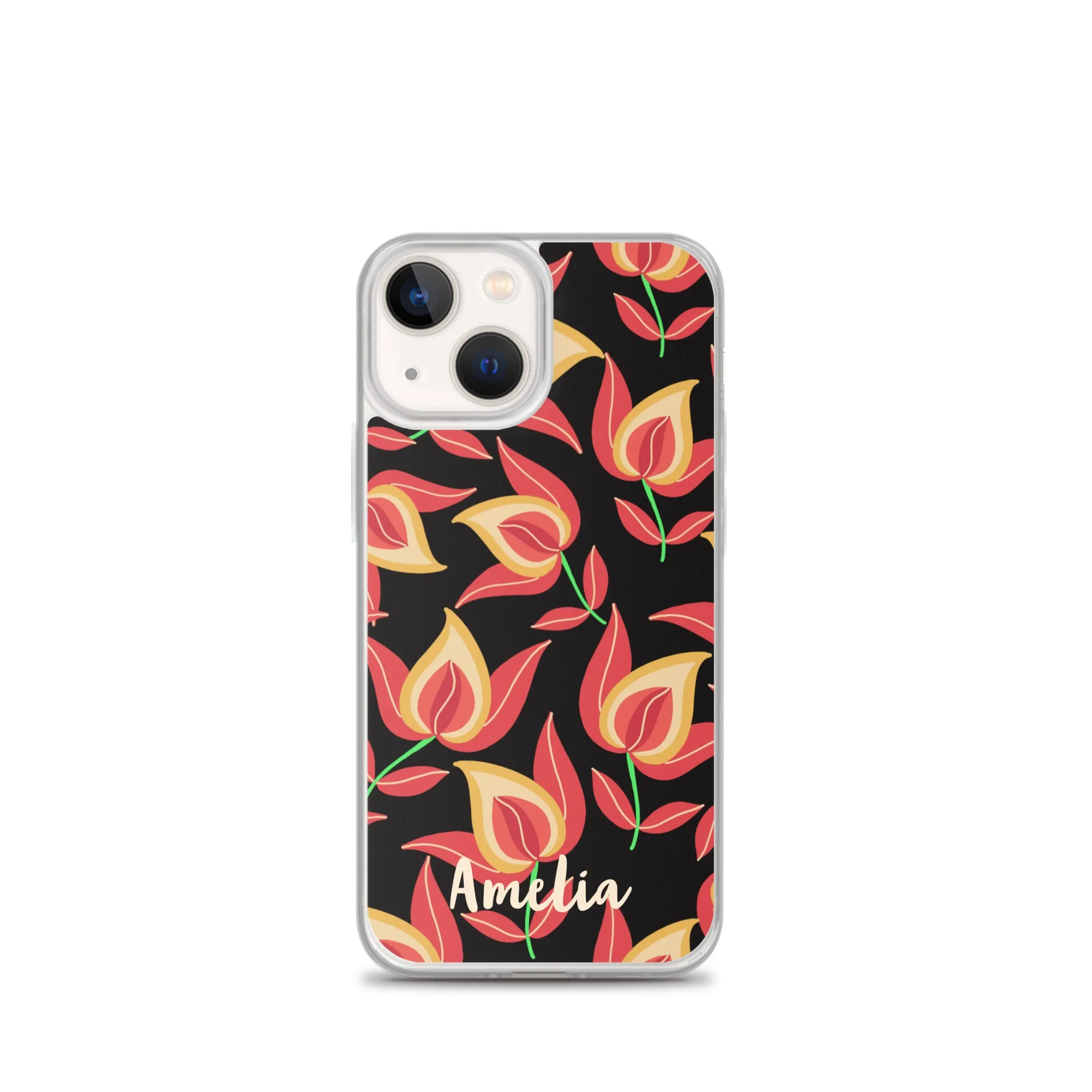 Dusky Charm iPhone® Clear Case