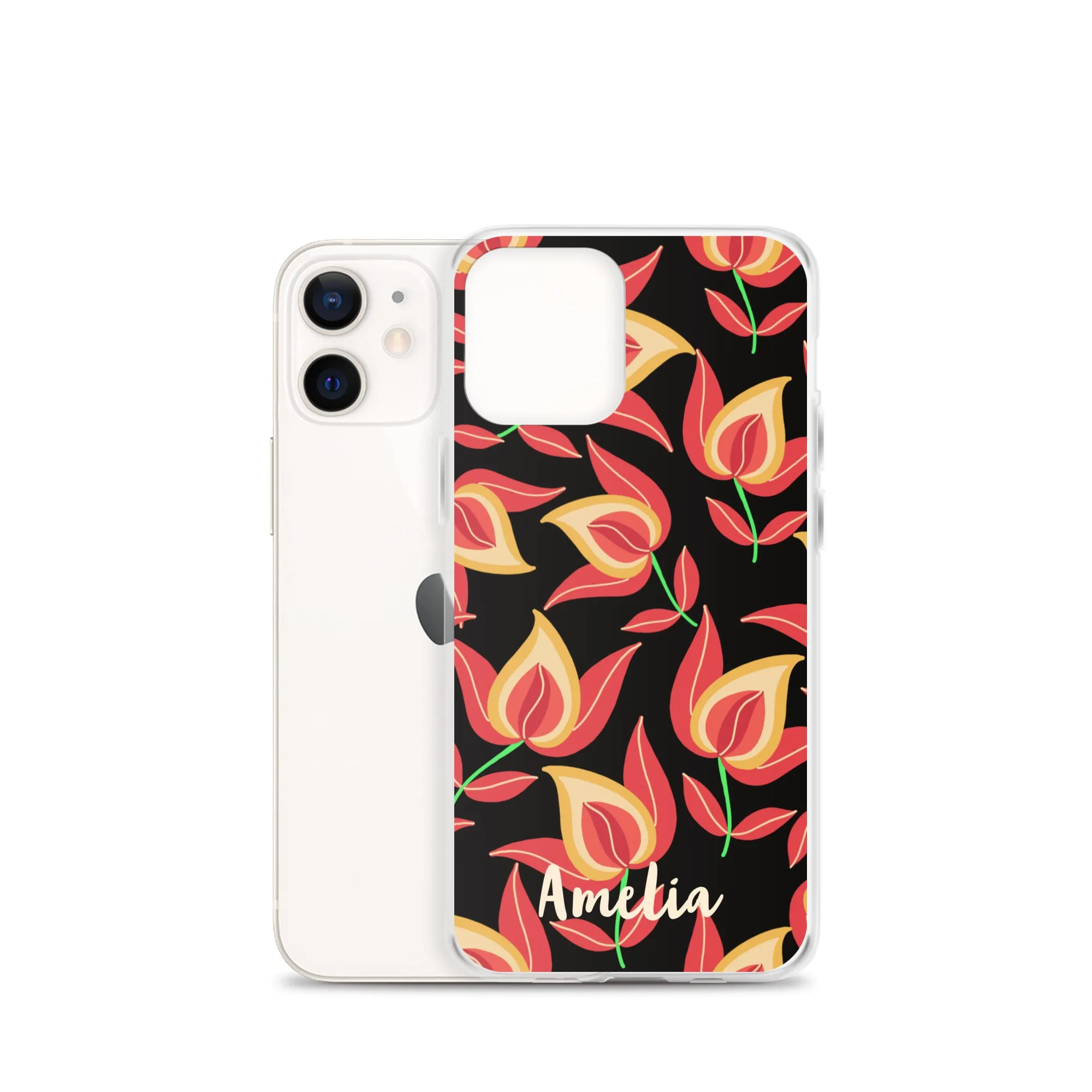 Dusky Charm iPhone® Clear Case