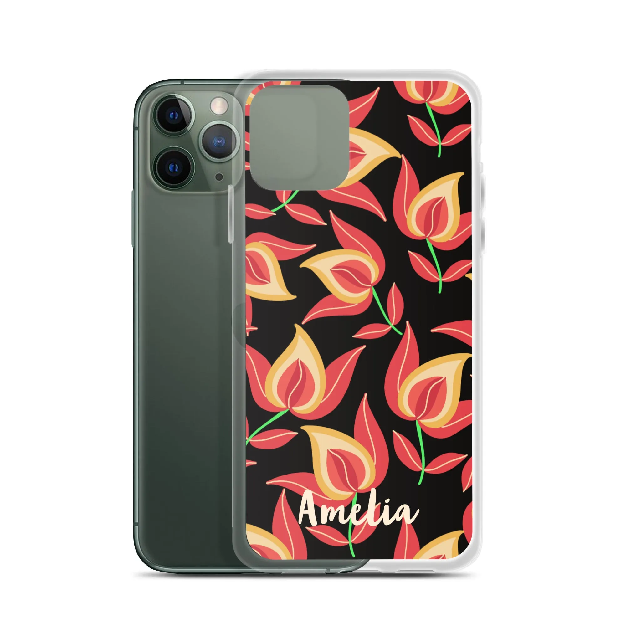Dusky Charm iPhone® Clear Case